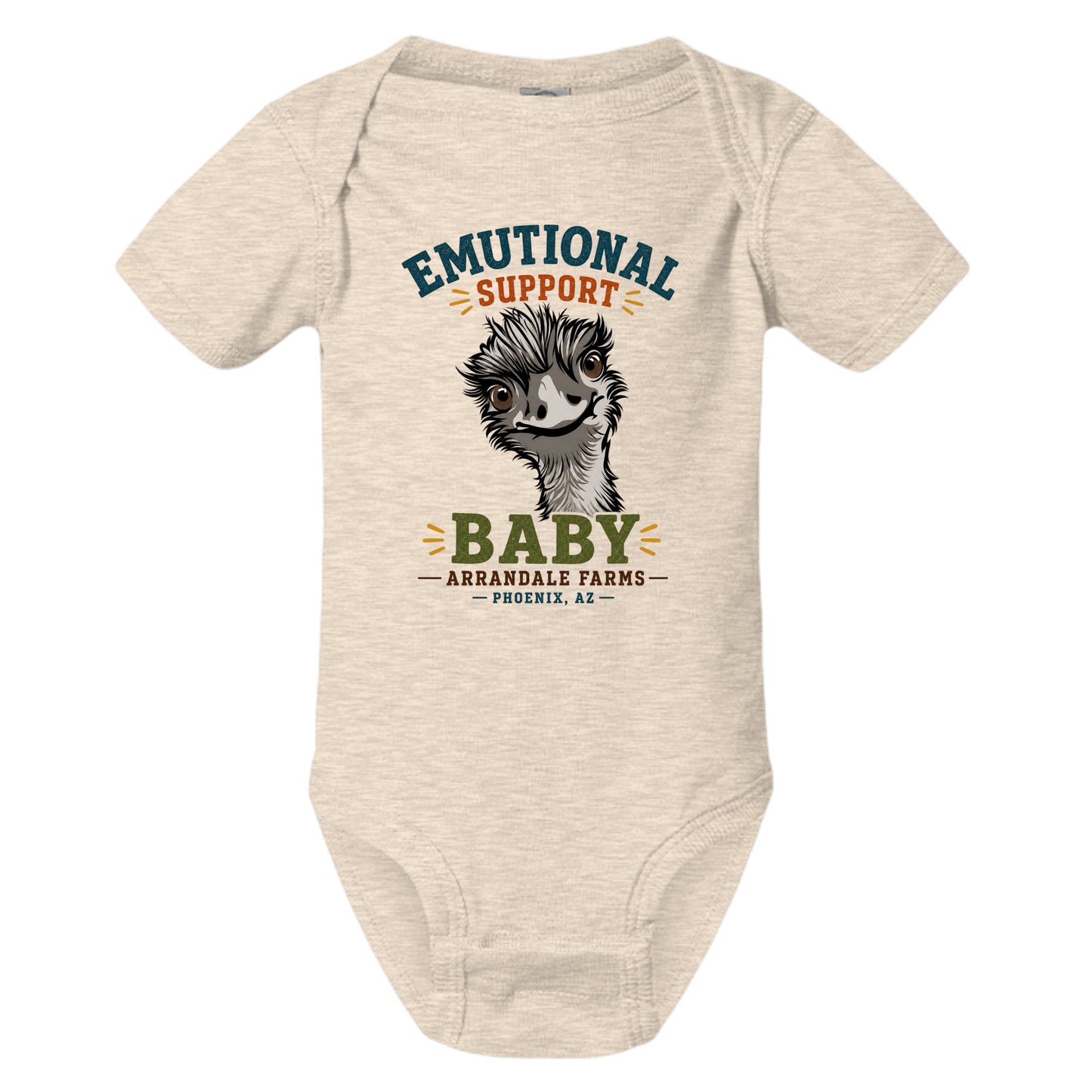 Natural Heather - 4424 - FRONT
