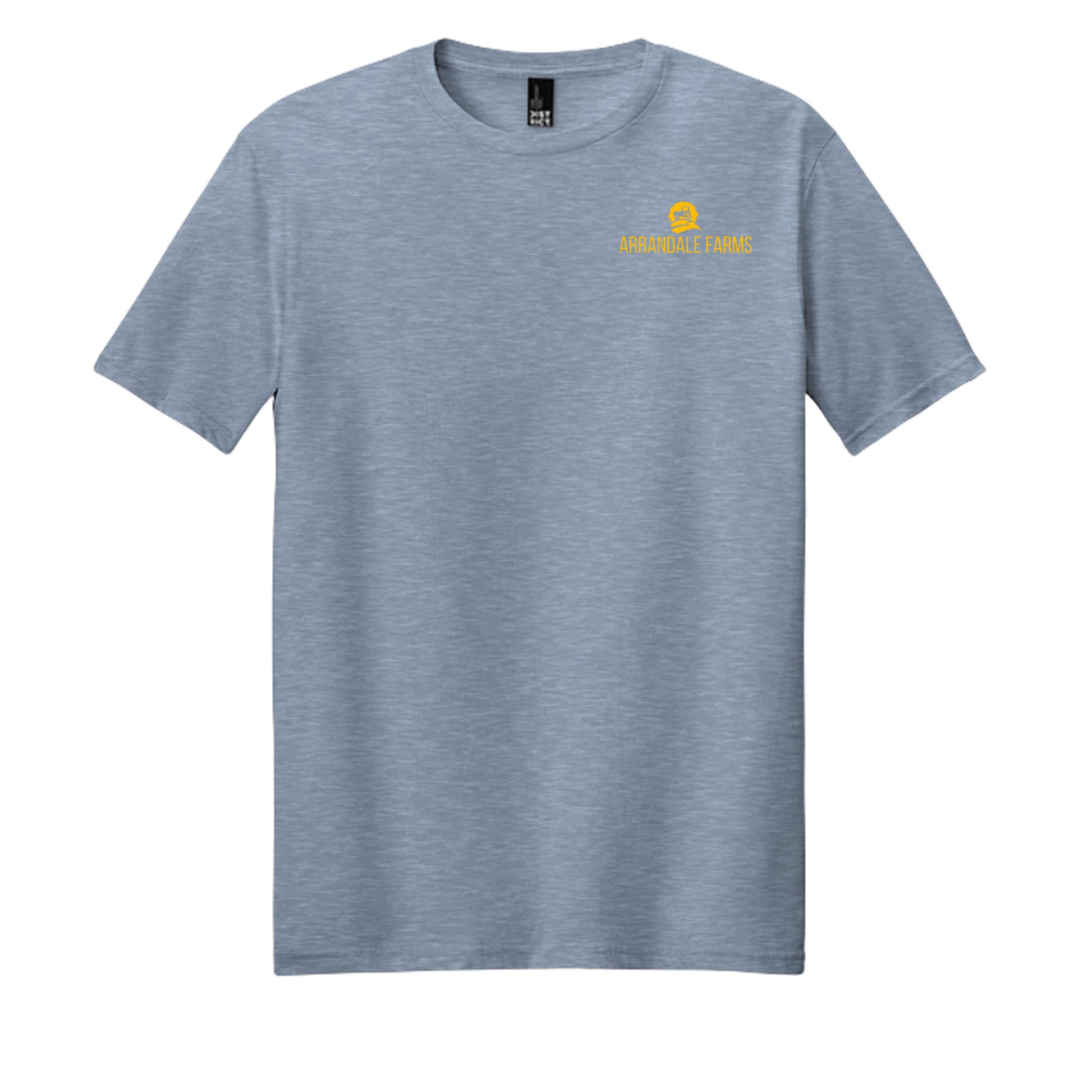 Flint Blue Heather - DM108 - FRONT