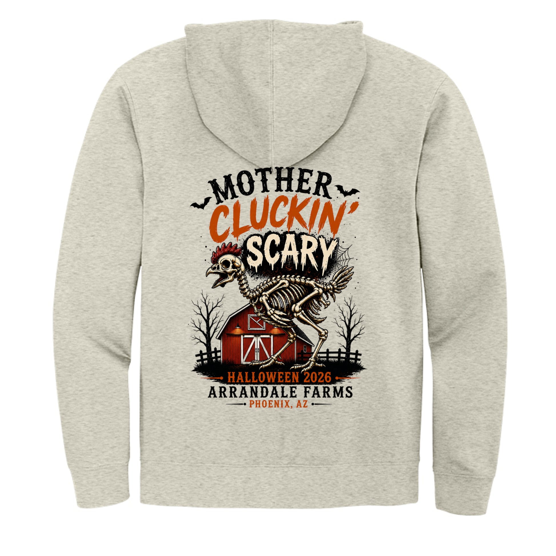 Oatmeal Heather - DT6102 - BACK