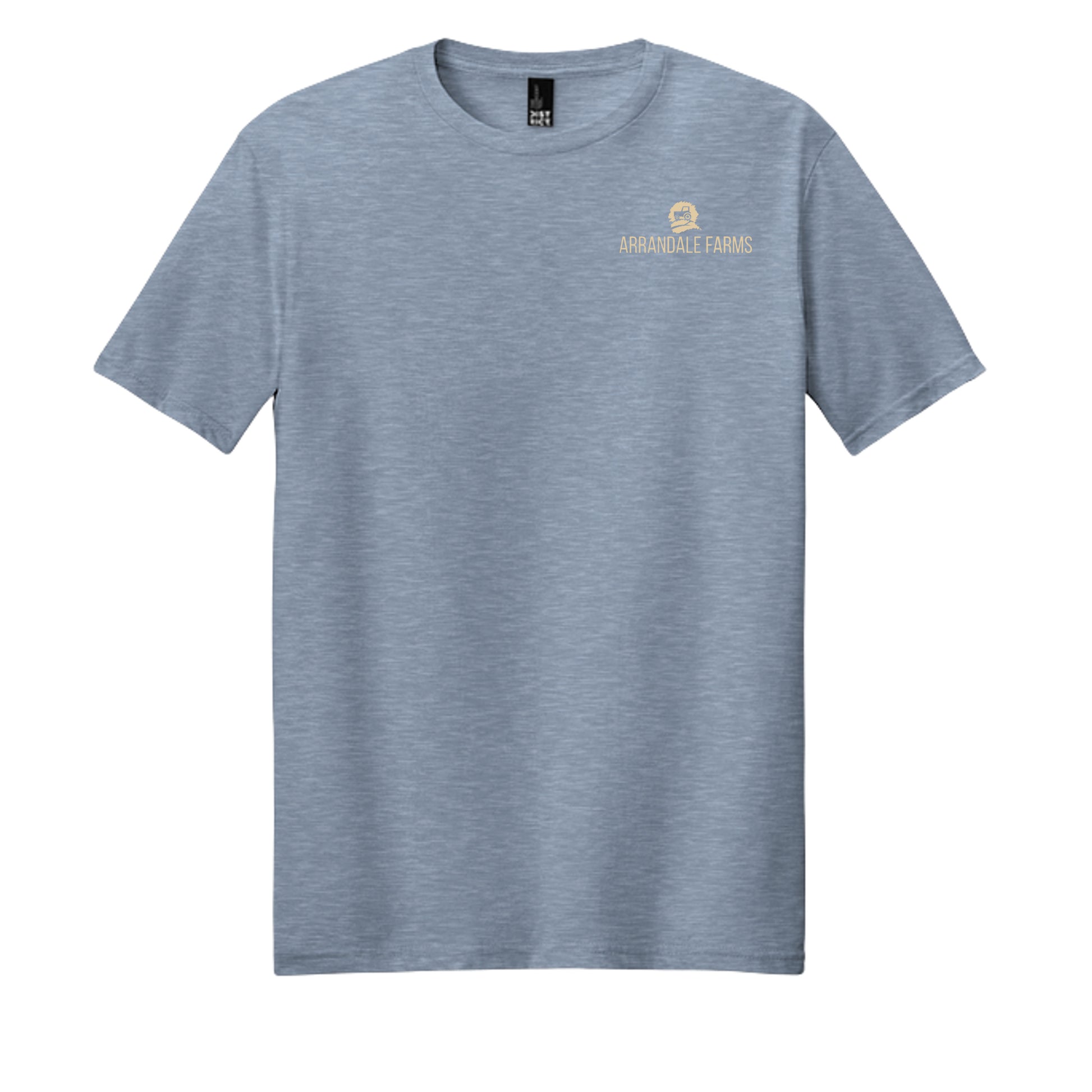 Flint Blue Heather - DM108 - FRONT