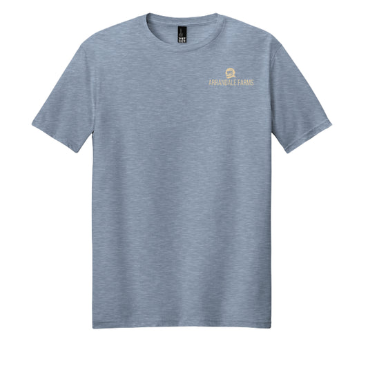 Flint Blue Heather - DM108 - FRONT